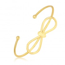 Bracelete Semijoia União - ouro amarelo